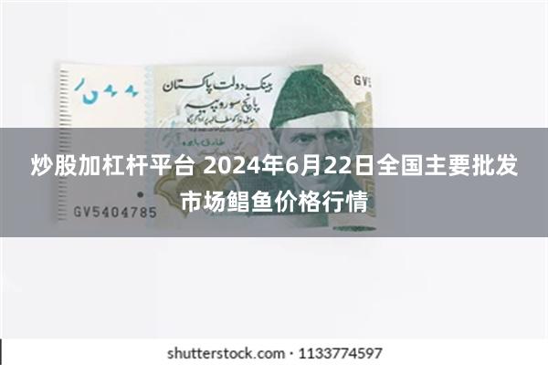 炒股加杠杆平台 2024年6月22日全国主要批发市场鲳鱼价格行情